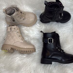 Jessica Simpson Kids Boots in Black and Cream